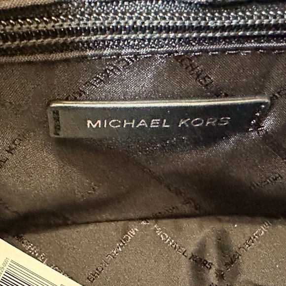 Michael Kors Manhattan Medium School Satchel Shoulder Crossbody Bag Black - Picture 8 of 12